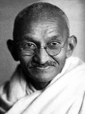 Foto de Mahatma Gandhi