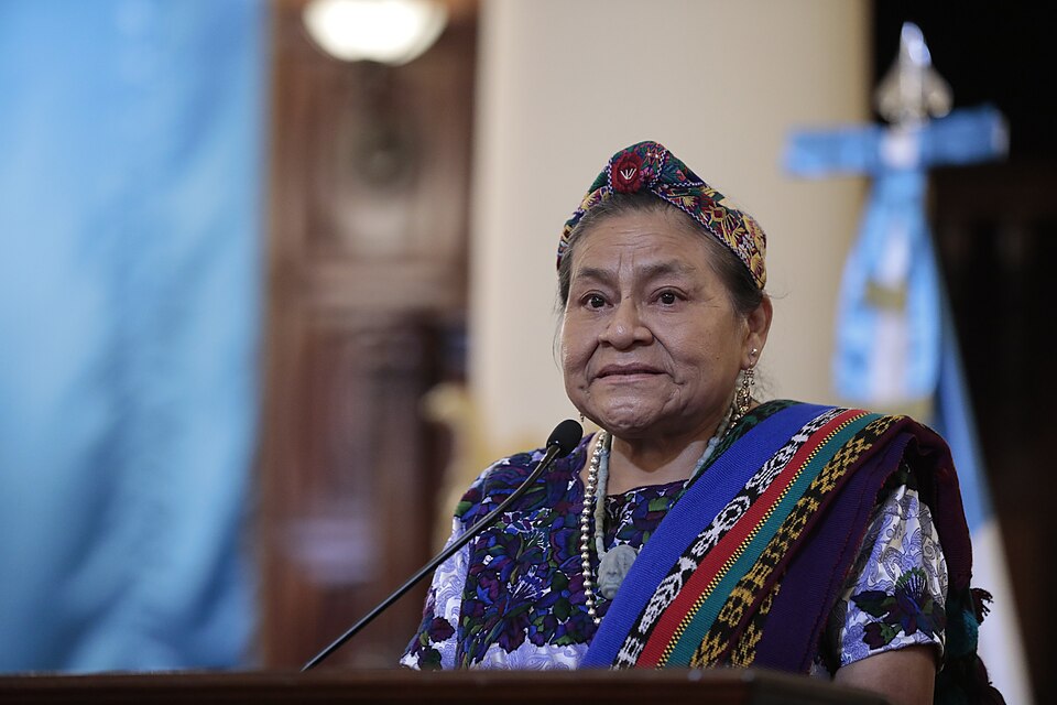 Foto de Rigoberta Menchú