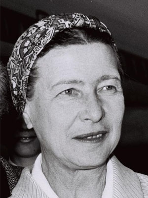 Foto de Simone de Beauvoir