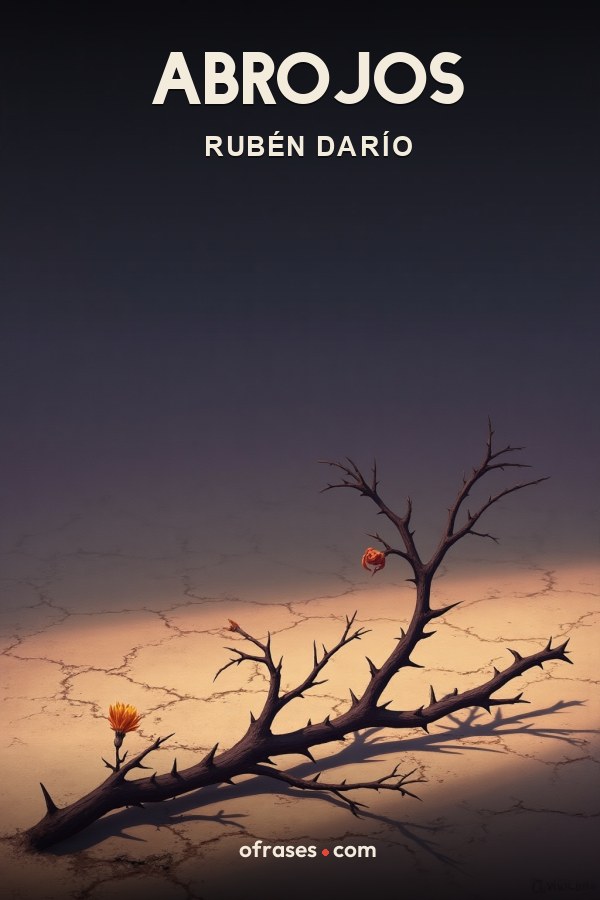 Libro Abrojos de Rubén Darío