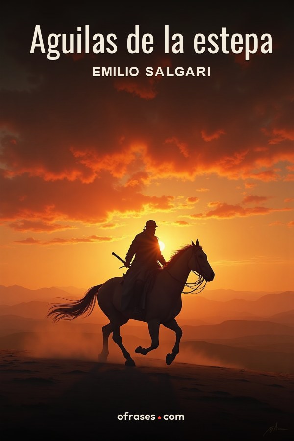 Libro Aguilas de la estepa de Emilio Salgari