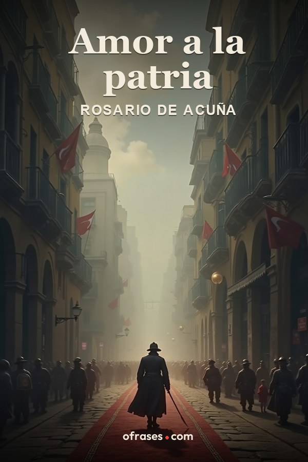 Libro Amor a la patria de Rosario de Acuña