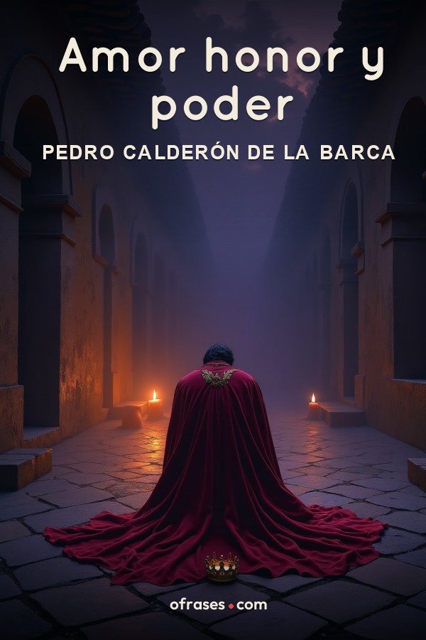 Libro Amor honor y poder de Pedro Calderón de la Barca