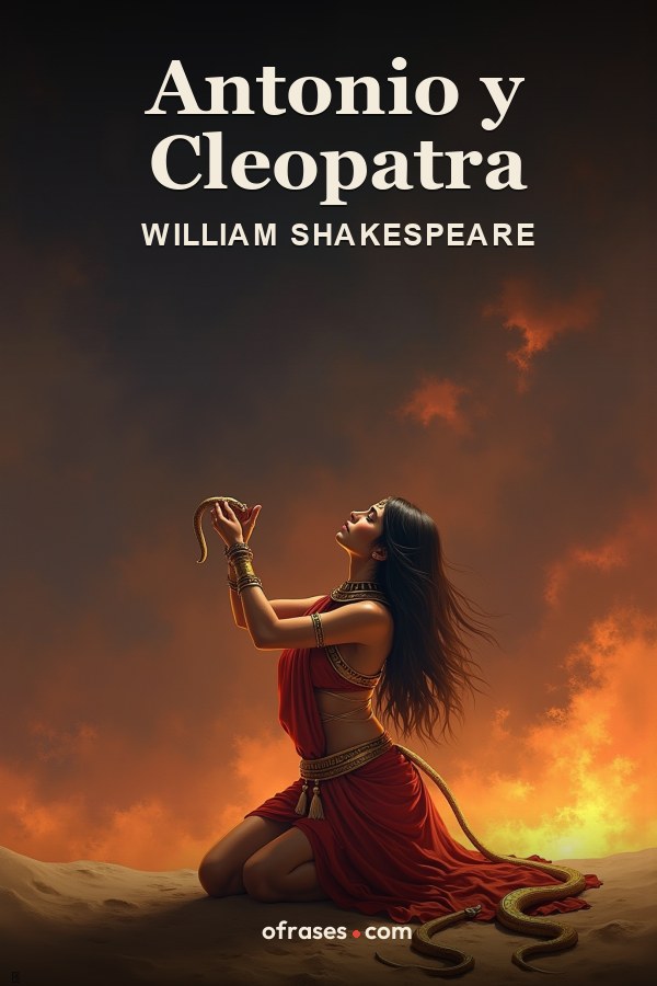 Libro Antonio y Cleopatra de William Shakespeare