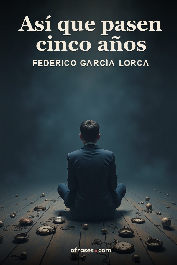 Libro Así que pasen cinco años de Federico García Lorca