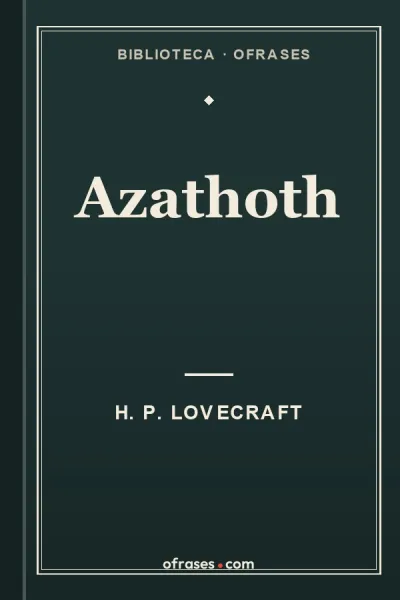 Portada de Azathoth