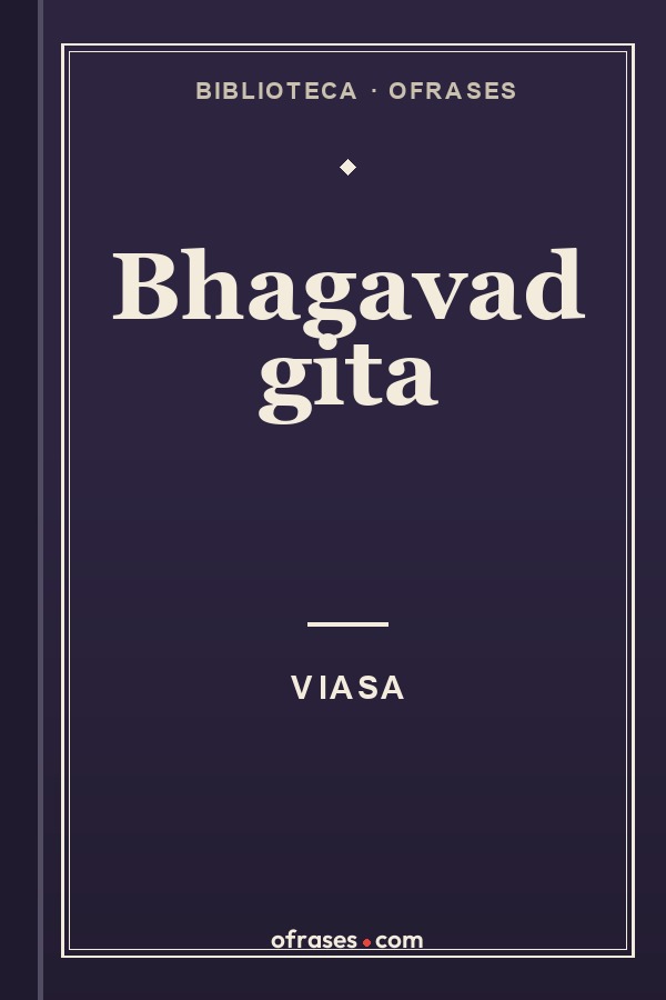 Libro Bhagavad gita de Viasa