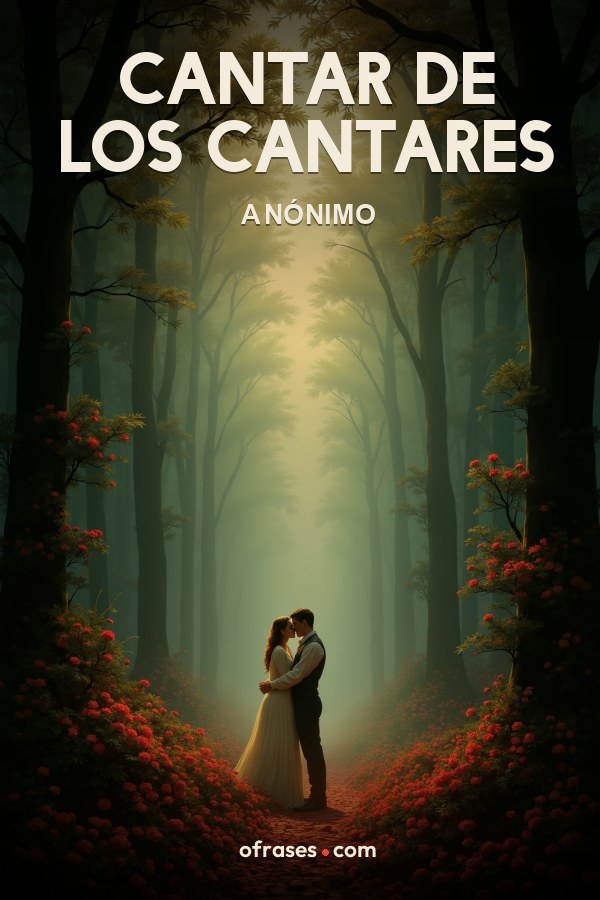 Libro Cantar de los cantares de Anónimo
