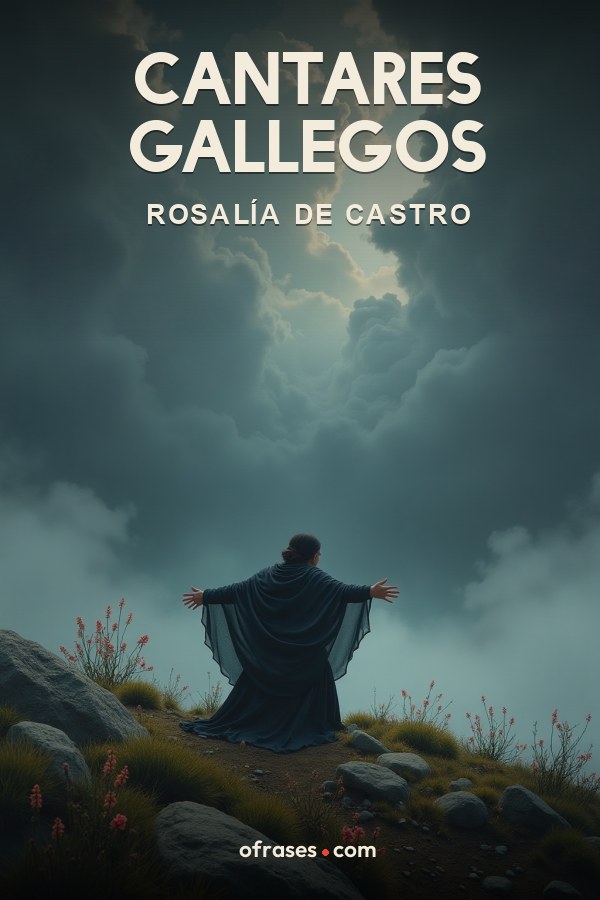 Libro Cantares gallegos de Rosalía de Castro