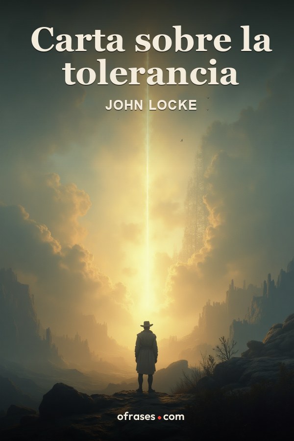 Libro Carta sobre la tolerancia de John Locke