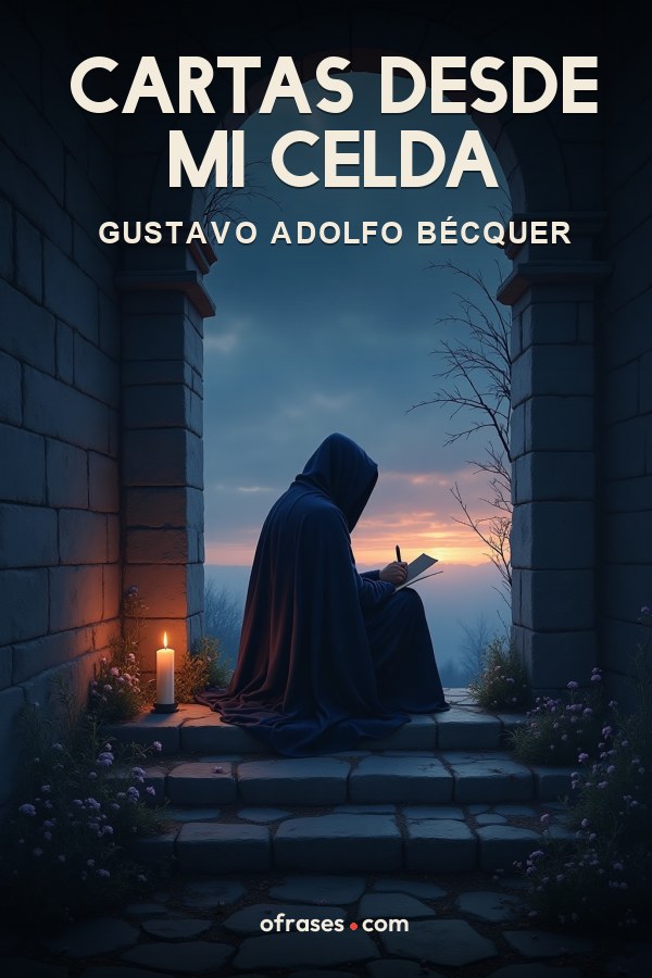 Libro Cartas desde mi celda de Gustavo Adolfo Bécquer