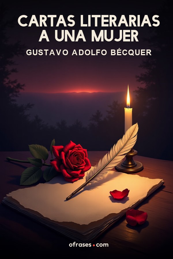 Libro Cartas literarias a una mujer de Gustavo Adolfo Bécquer