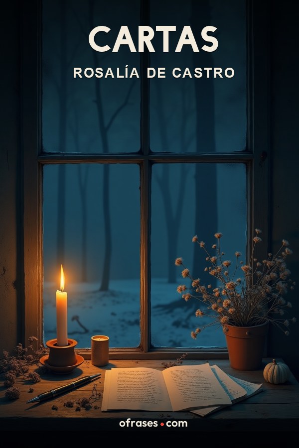 Libro Cartas de Rosalía de Castro
