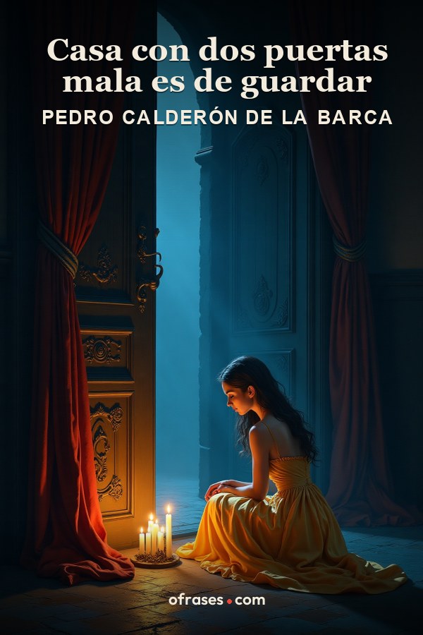 Libro Casa con dos puertas mala es de guardar de Pedro Calderón de la Barca