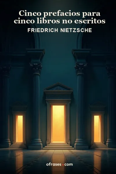 Portada de Cinco prefacios para cinco libros no escritos