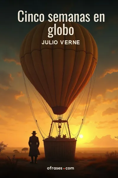 Libro Cinco semanas en globo de Julio Verne