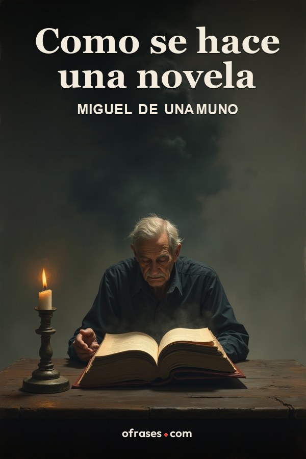 Libro Como se hace una novela de Miguel de Unamuno