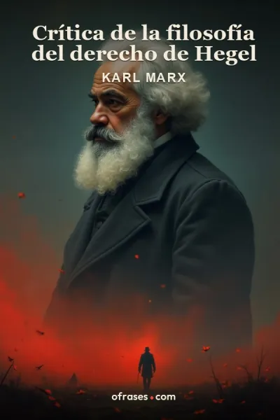 Libro Crítica de la filosofía del derecho de Hegel de Karl Marx
