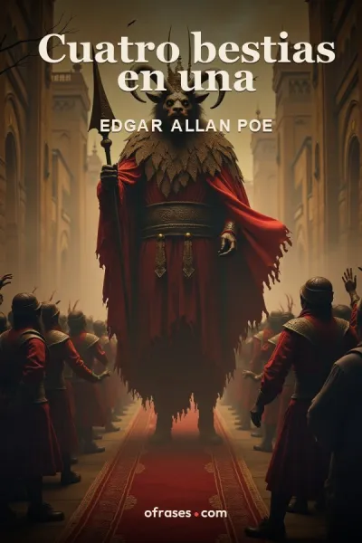 Libro Cuatro bestias en una de Edgar Allan Poe
