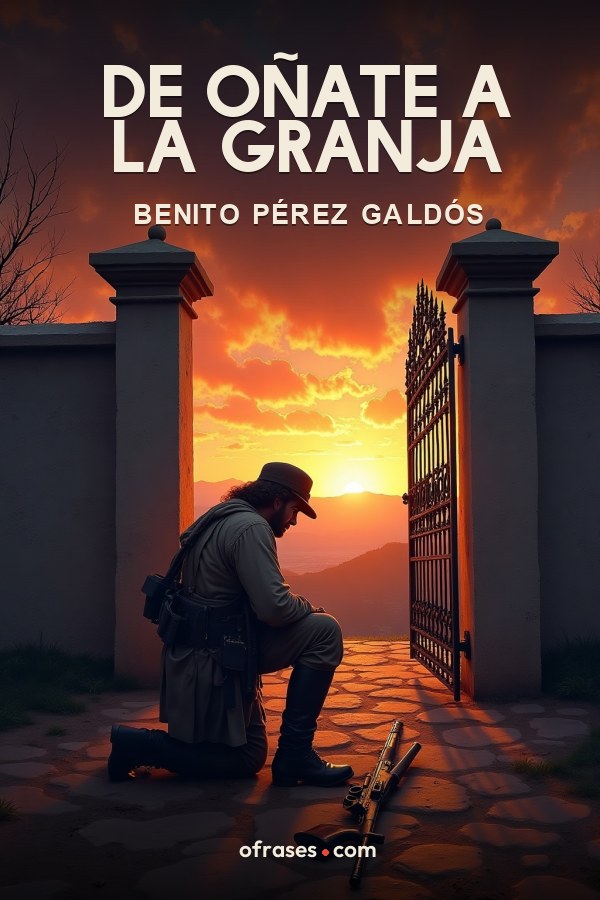 Libro De Oñate a la Granja de Benito Pérez Galdós