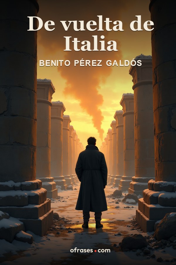 Libro De vuelta de Italia de Benito Pérez Galdós