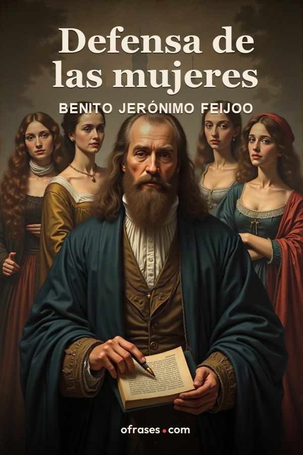 Libro Defensa de las mujeres de Benito Jerónimo Feijoo