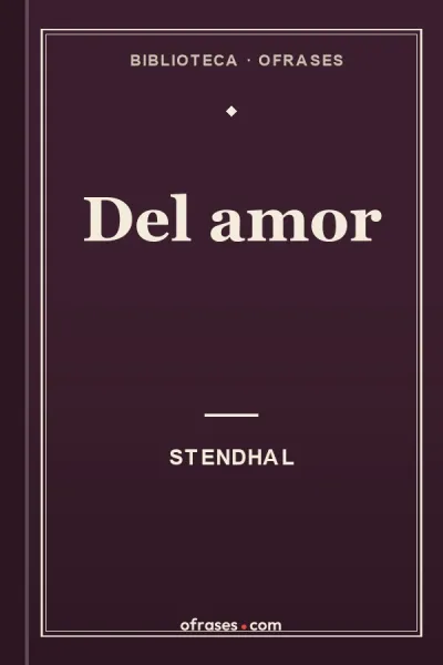 Libro Del amor de Stendhal
