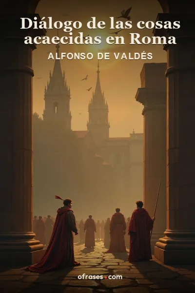 Portada de Diálogo de las cosas acaecidas en Roma
