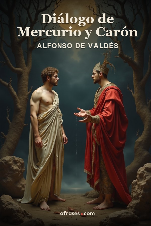 Libro Diálogo de Mercurio y Carón de Alfonso de Valdés