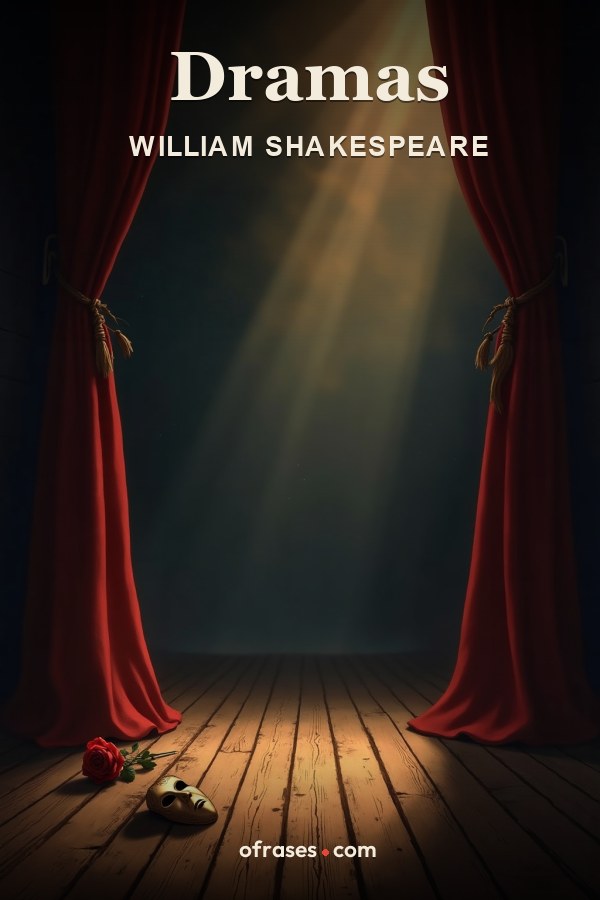 Libro Dramas de William Shakespeare