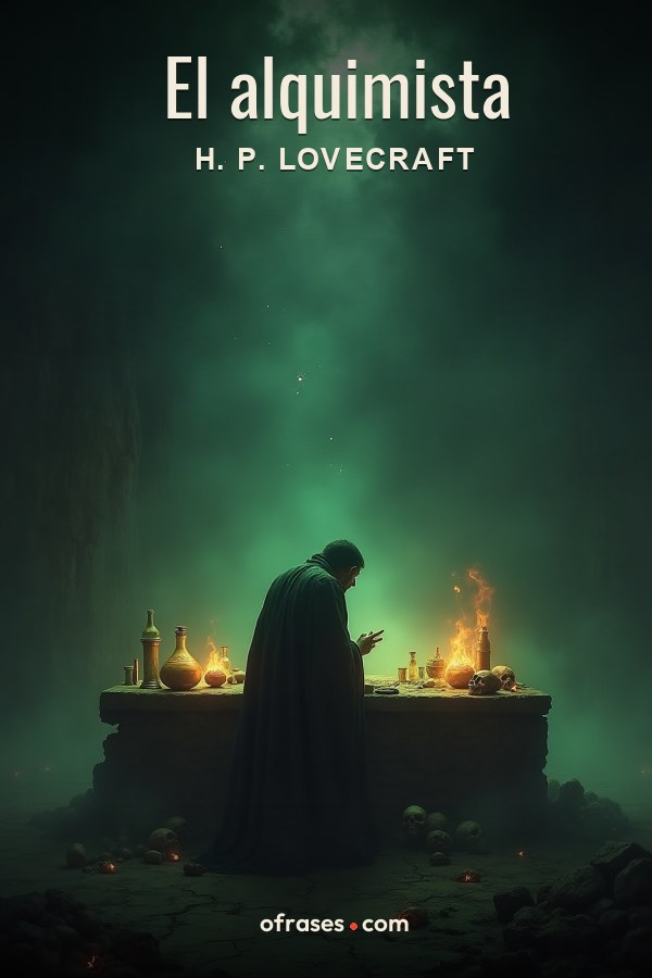 Libro El alquimista de H. P. Lovecraft