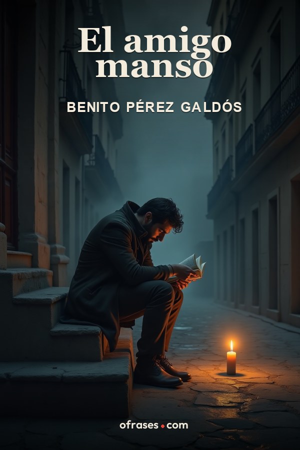 Libro El amigo manso de Benito Pérez Galdós