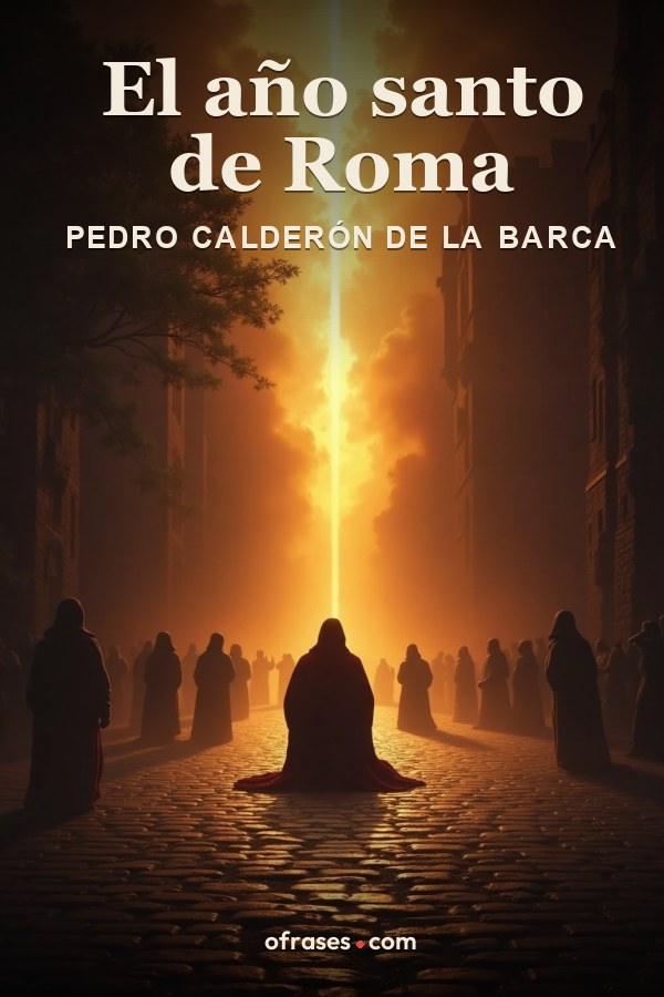 Libro El año santo de Roma de Pedro Calderón de la Barca