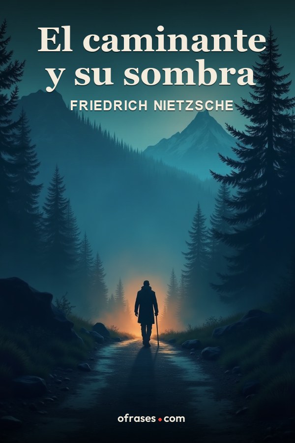 Libro El caminante y su sombra de Friedrich Nietzsche