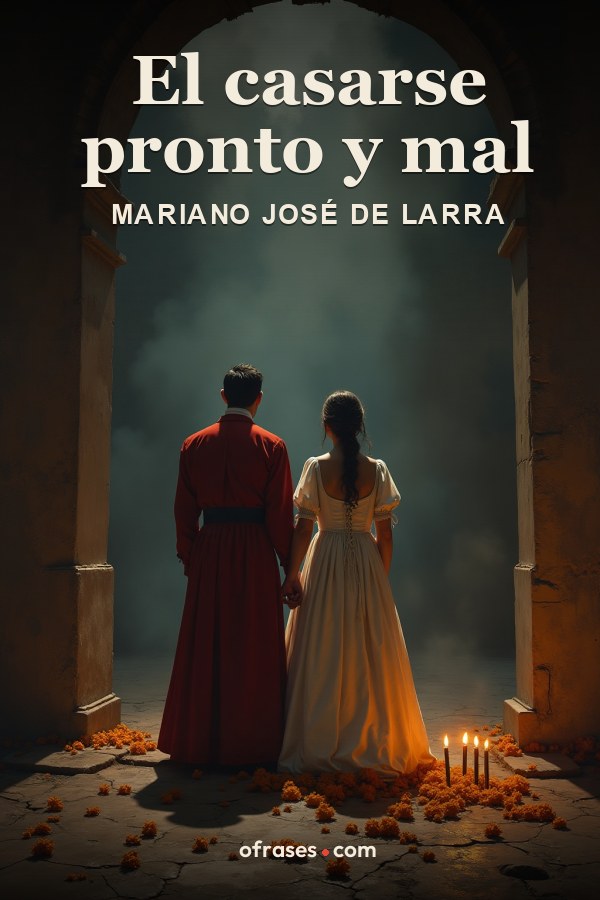 Libro El casarse pronto y mal de Mariano José de Larra