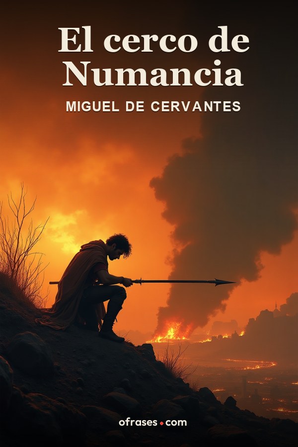 Libro El cerco de Numancia de Miguel de Cervantes
