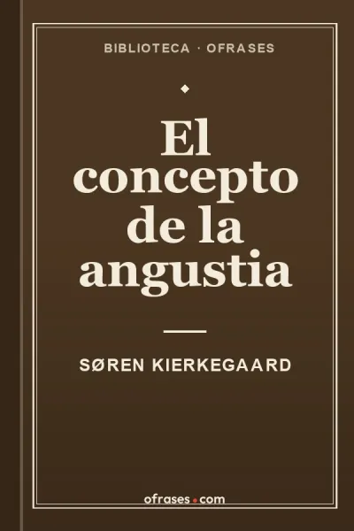 El concepto de la angustia