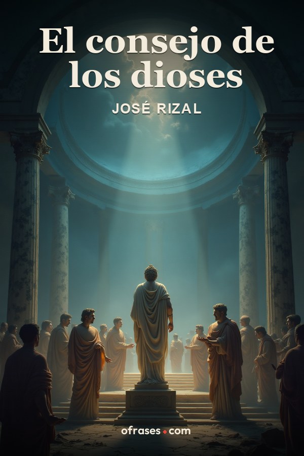 Libro El consejo de los dioses de José Rizal