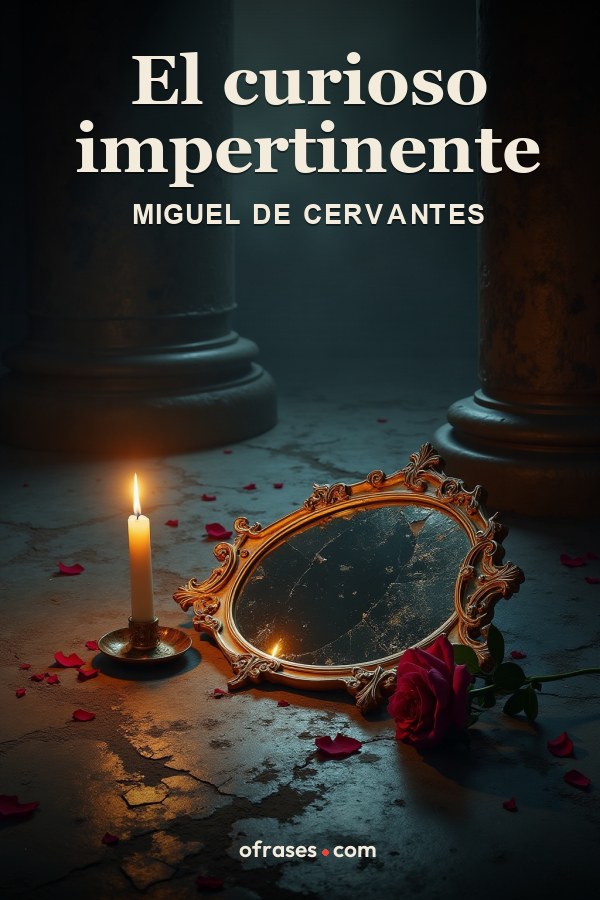 Libro El curioso impertinente de Miguel de Cervantes