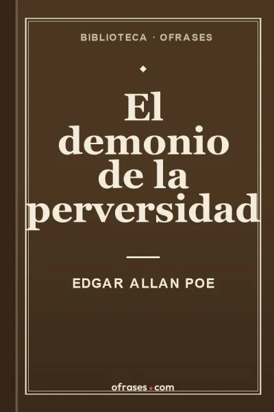 Portada de El demonio de la perversidad
