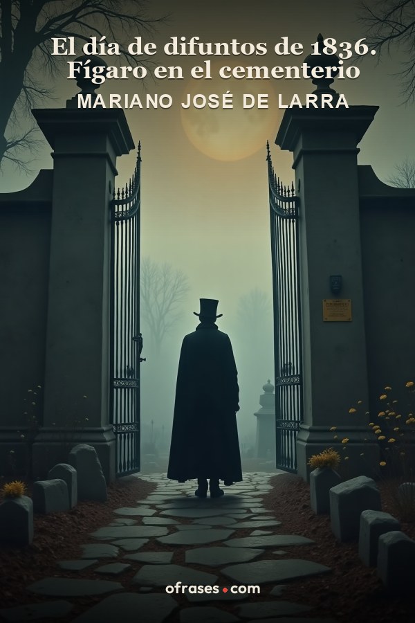 Libro El día de difuntos de 1836. Fígaro en el cementerio de Mariano José de Larra