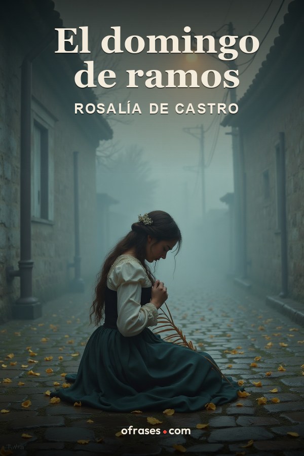 Libro El domingo de ramos de Rosalía de Castro