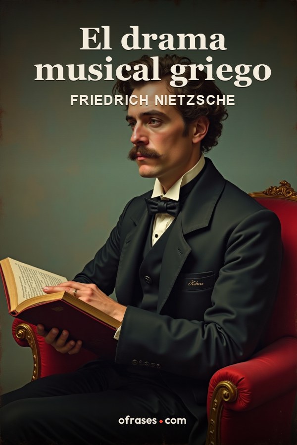 Libro El drama musical griego de Friedrich Nietzsche