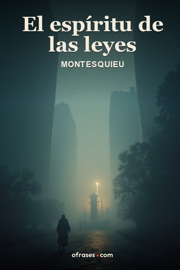 Libro El espíritu de las leyes de Montesquieu