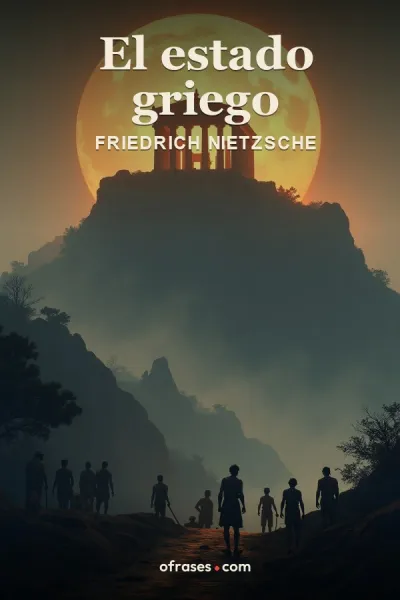 Libro El estado griego de Friedrich Nietzsche