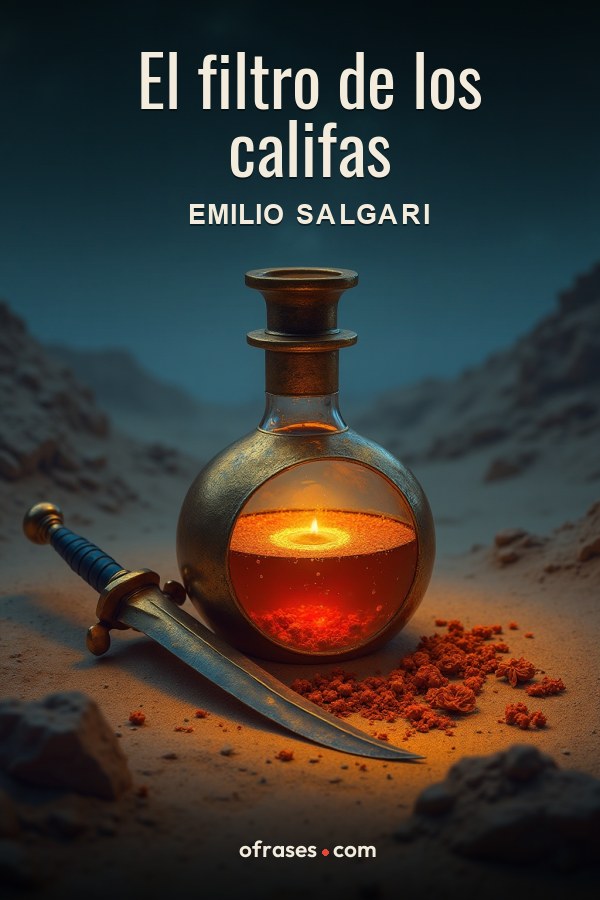 Libro El filtro de los califas de Emilio Salgari