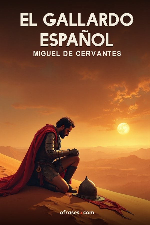 Libro El gallardo español de Miguel de Cervantes