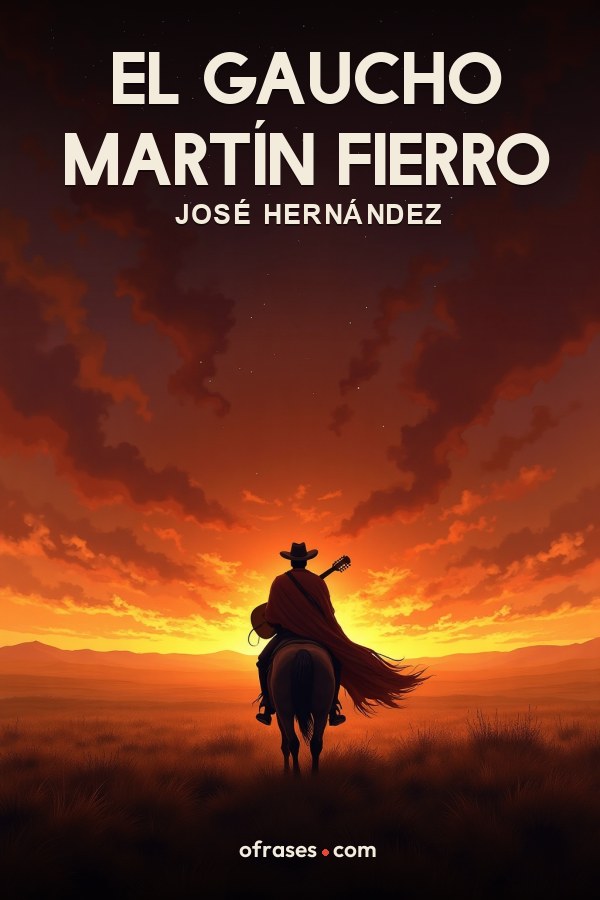 Libro El gaucho Martín Fierro de José Hernández
