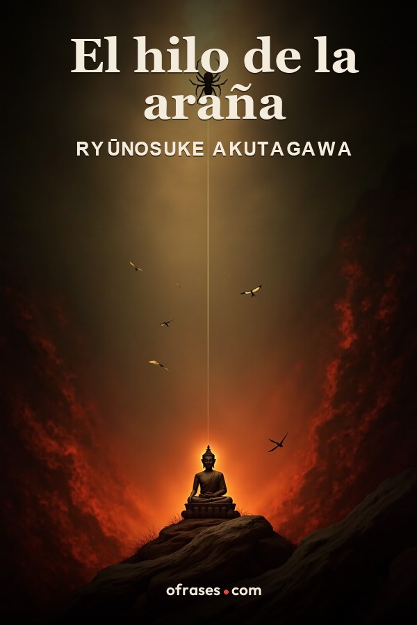 Libro El hilo de la araña de Ryūnosuke Akutagawa