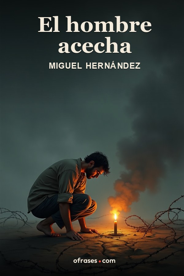 Libro El hombre acecha de Miguel Hernández